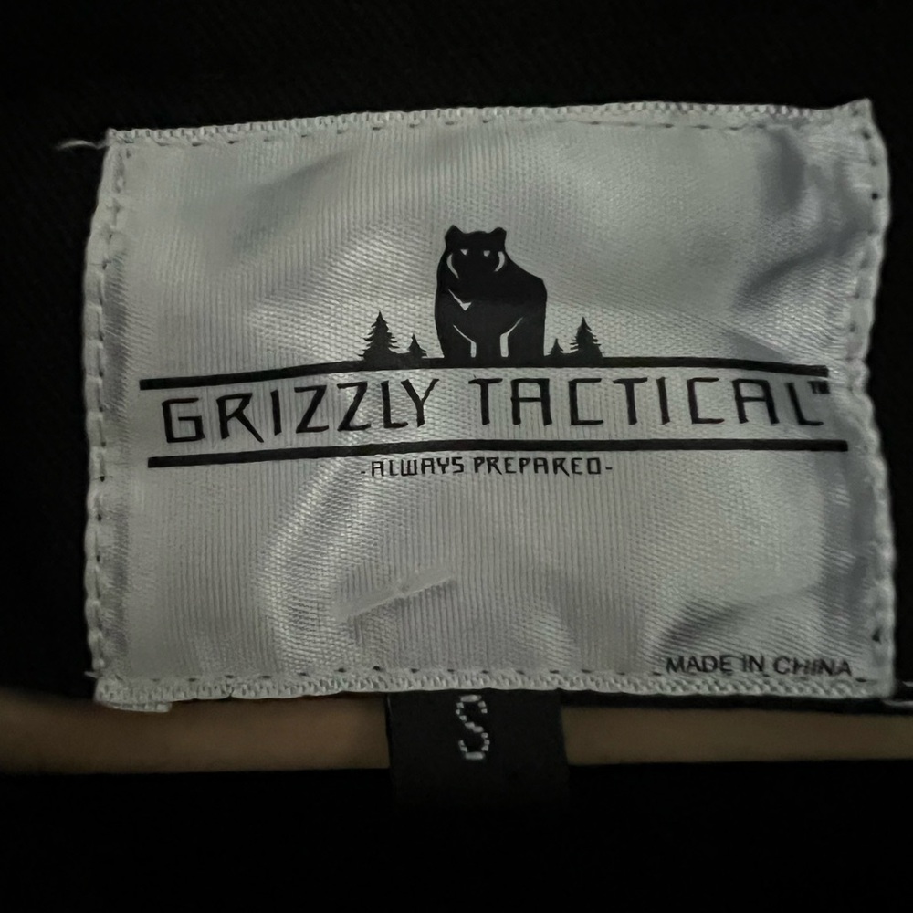 Grizzly Tactical Lined Jacket Mens Coat,  Size Small, Black - Picture 7 of 12